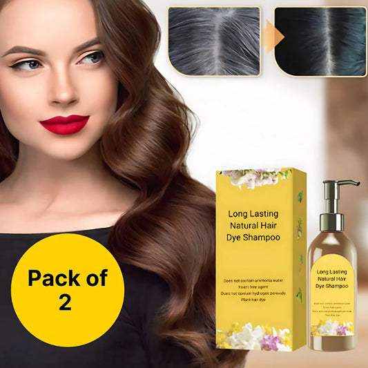 Japanese Long-Lasting Natural Hair Dye Shampoo Buy 1 Get 1 Free