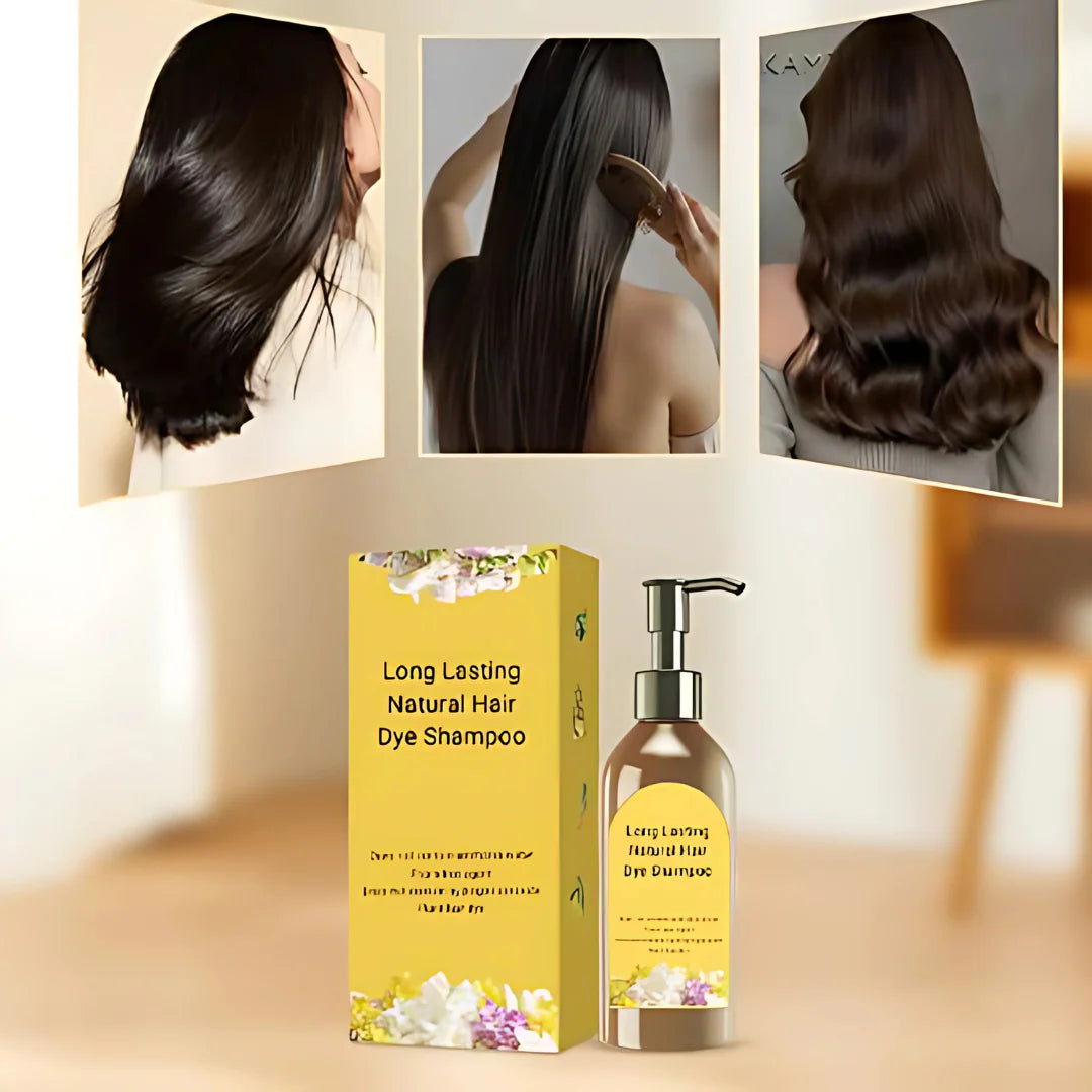 Japanese Long-Lasting Natural Hair Dye Shampoo Buy 1 Get 1 Free