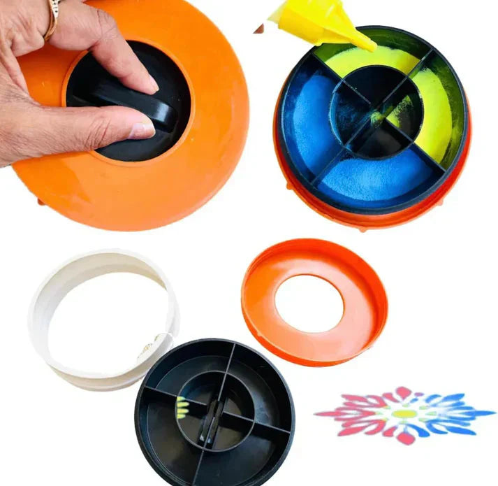 4 in 1 DIY Rangoli Box