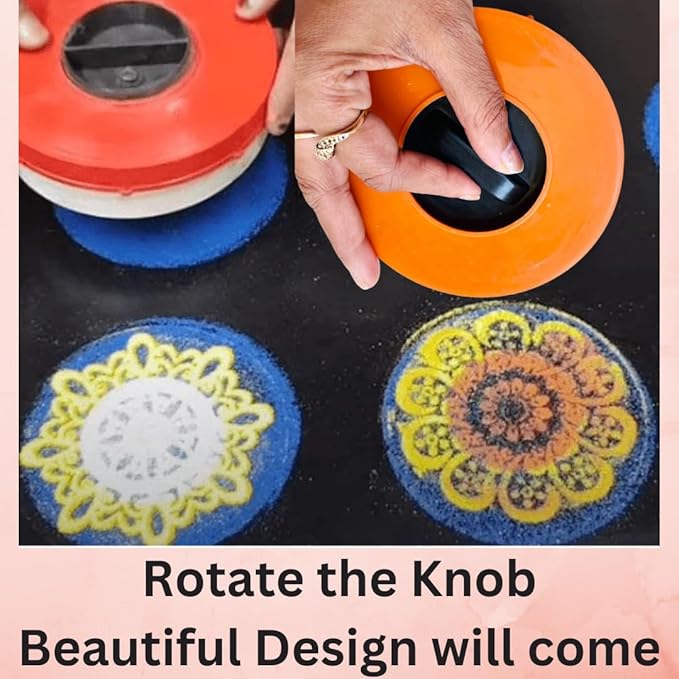 4 in 1 DIY Rangoli Box